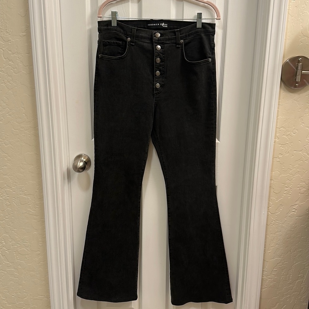 Veronica Beard high-Rise skinny Flare jeans